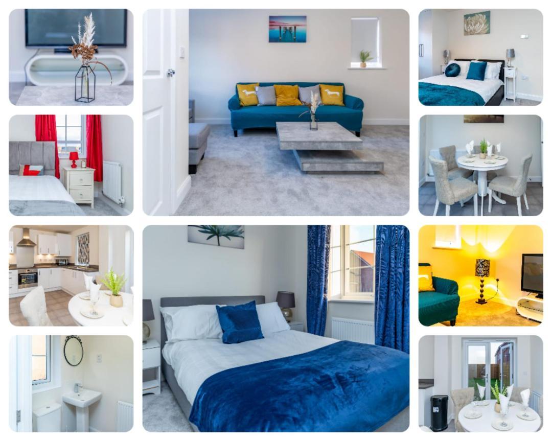 Willa Stunning 3-Bed Risa House In Beeston Nottingham Zewnętrze zdjęcie